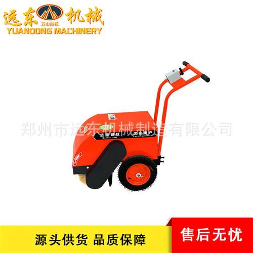 手推除锈机彩钢瓦钢板钢筋圆钢螺纹钢300型330型400型翻新打磨机