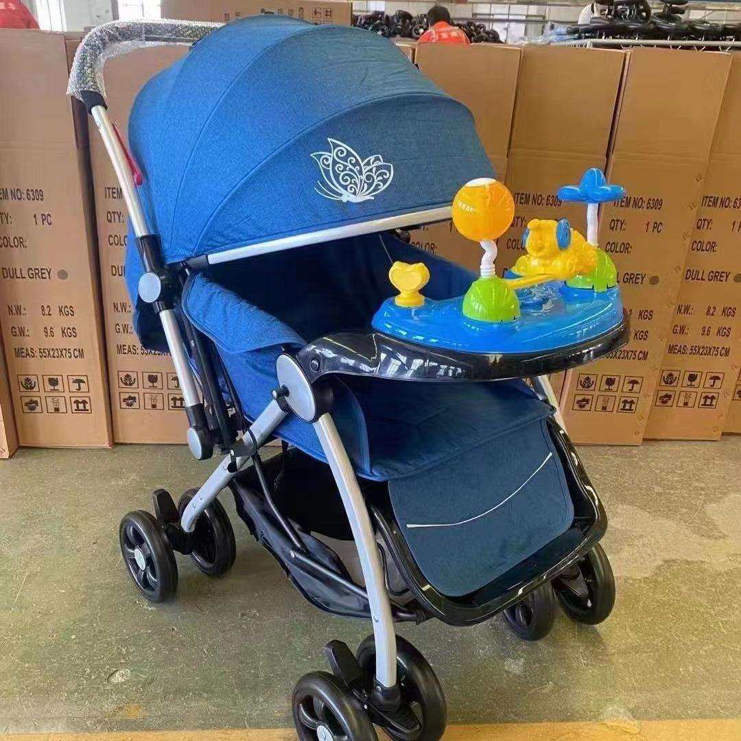 婴儿车轻便伞车可坐可躺折叠便携宝宝手推车轻便折叠双向推车