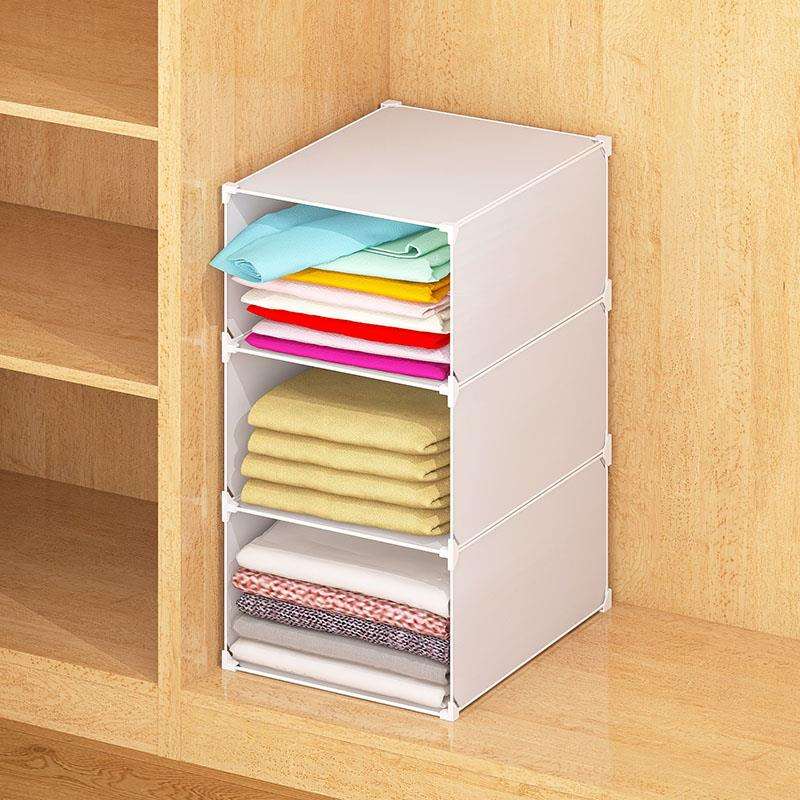 【宽37】衣柜收纳分层隔板宿舍神器衣物整理置物架学生柜子圣之圣