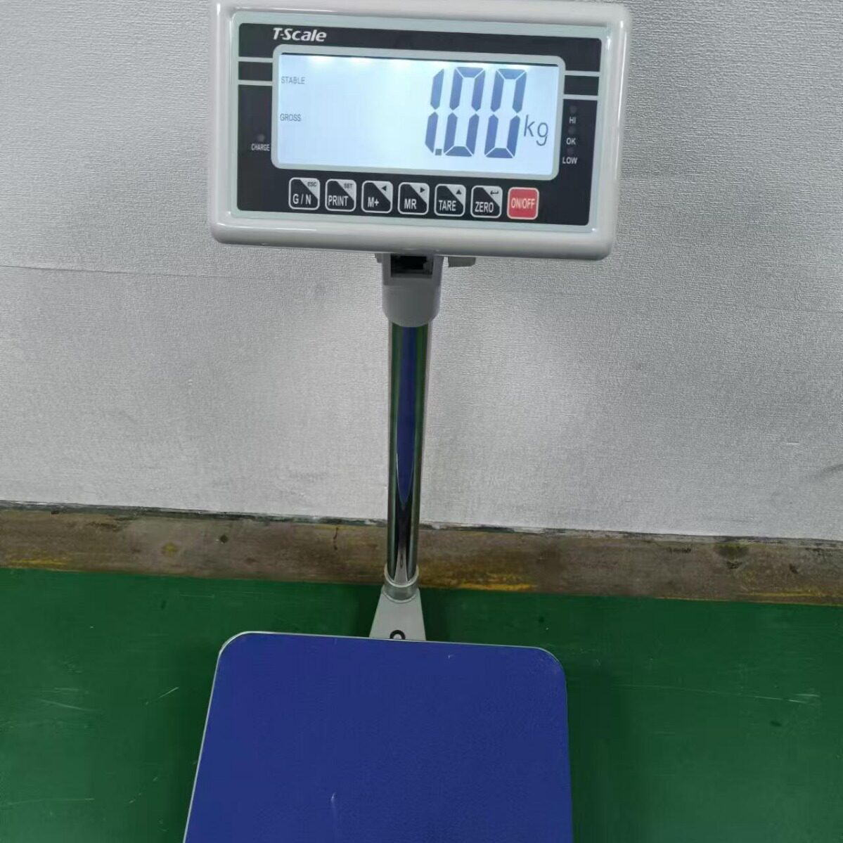美规欧规T-SCALE 工业台秤电子秤英文版XK3108-BW高精度150kg300
