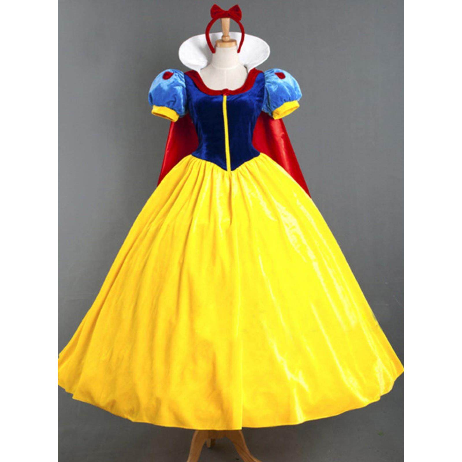 Princess Costume Frozen Anna Elsa Snow White Jasmine Cosplay