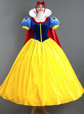 Princess Costume Frozen Anna Elsa Snow White Jasmine Cosplay