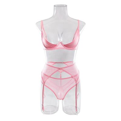 &nbsp;Розовое нижнее белье.&nbsp;粉色美臀