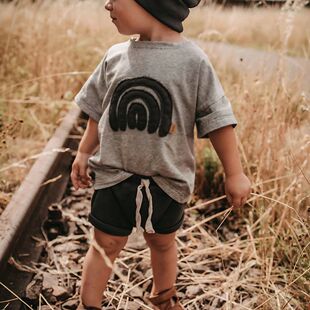 Toddler Kid Baby Boys Girls Clothes Summer Top Short Sleeve