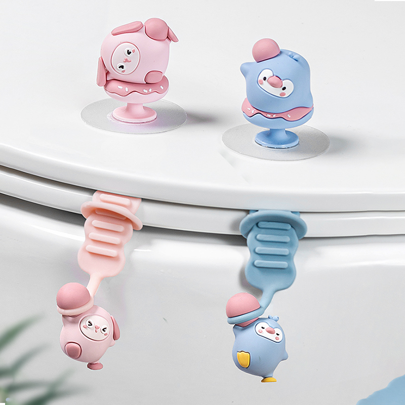 速发马桶盖提开器创意间桶圈防脏提手卫生马坐便器揭盖神器马桶掀