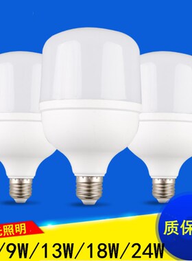 速发防水灯泡7亮球泡灯E2W螺口光源灯白光5超/W/15W/20W/25W