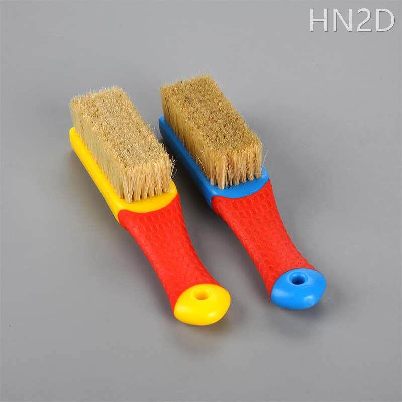 速发猪鬃毛鞋刷子软毛不伤鞋家鞋子鞋油专用刷洗用刷鞋清洁超软的