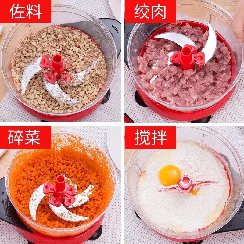 速发家用绞菜机手动厨房用品绞肉机水饺馅搅拌蒜泥家用搅蒜器切菜