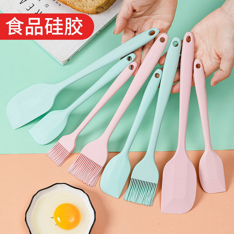 速发油刷子煎房烙饼食用烘焙硅具厨饼耐高温毛刷家用工胶刮刀烧烤