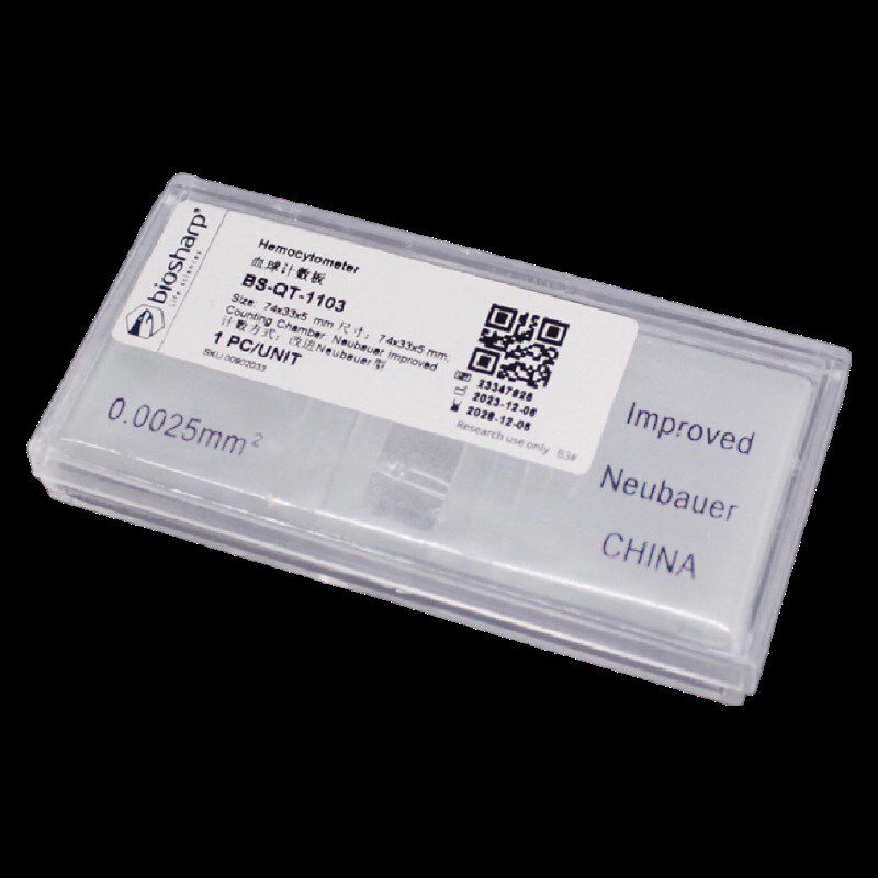 速发shp白鲨 -QT-110 血球计数板细胞计数板 -QT-05盖玻片