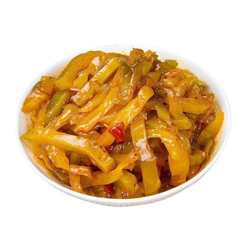 速发重庆涪陵特产麻油榨菜丝去皮鲜嫩清淡下饭咸菜40克小包装不辣