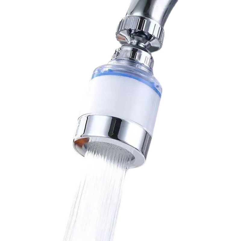 速发防溅水加长可旋转家用宿舍自来水滤芯节水器