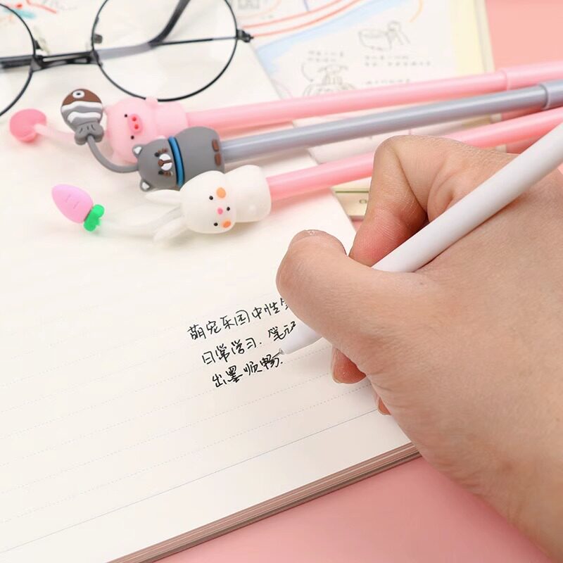 速发期末奖励活动小礼品可爱萌宠乐园中性笔小学生生日礼物文具