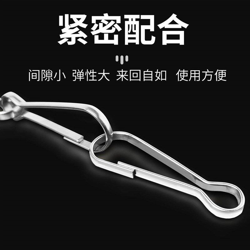 速发04不锈钢朱胆扣扣猪胆扣连接扣挂钩夹子箱包扣链条扣a型
