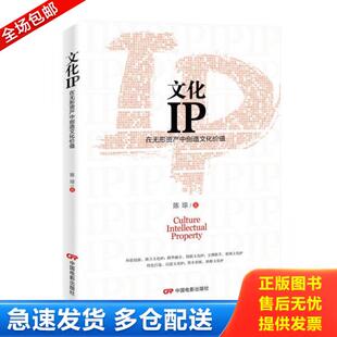 在无形资产中创造文化价值 文化IP 轻微涂划. 陈琼 社 正版 中国电影出版 库存书9787106047658