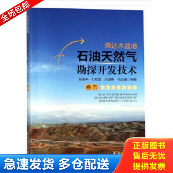 正版库存书9787518327966 柴达木盆地石油天然气勘探开发技术(卷五) 张维申//付锁堂//张道伟//马达德 石油工业出版社