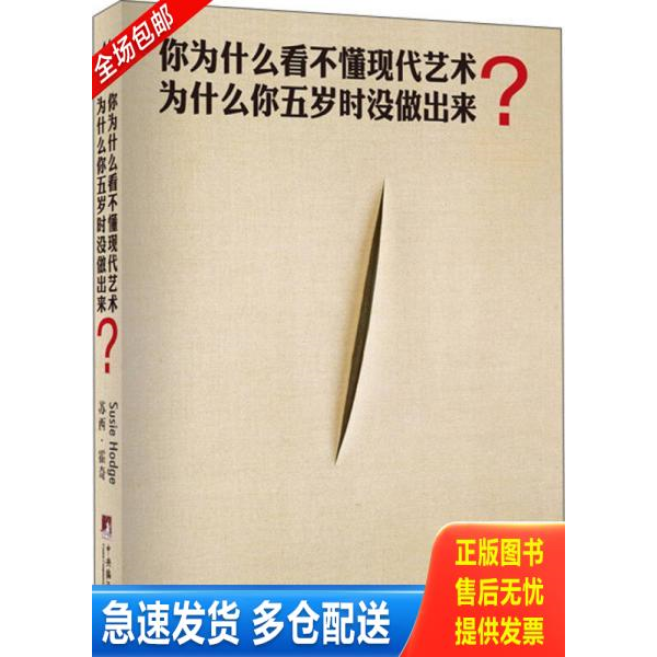 正版库存书你为什么看不懂现代艺术？为什么你五岁时没做出来？ 9787511717498 (英)霍奇 中央编译出版社