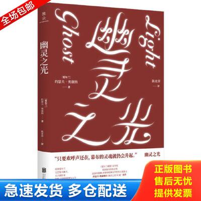 正版库存书幽灵之光 9787559650443 (爱尔兰)约瑟夫·奥康纳著 北京联合天畅文化传播有限公司