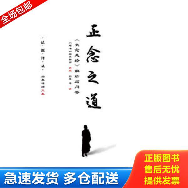 正版库存书9787509771938 正念之道:《大念处经》解析与问答 帕奥禅师园慈 社会科学文献出版社