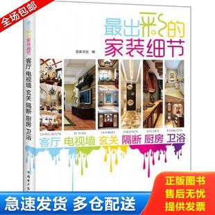 隔断 库存书9787512374720 电视墙 正版 厨房 中国电力出版 家装 宜家文化 最出彩 社 细节：客厅 卫浴 玄关