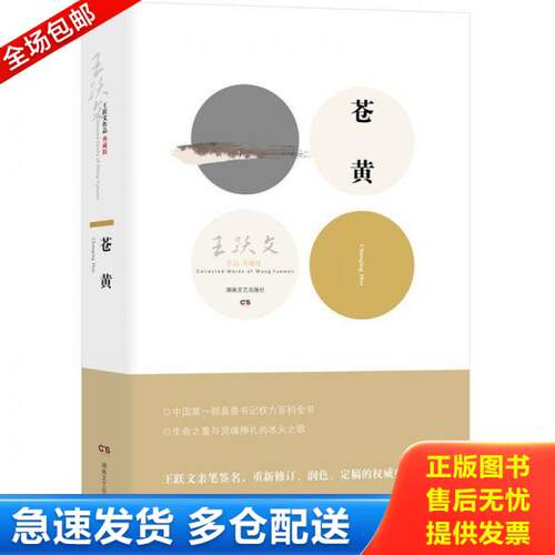 正版库存书苍黄 9787540456498 王跃文 湖南文艺出版社