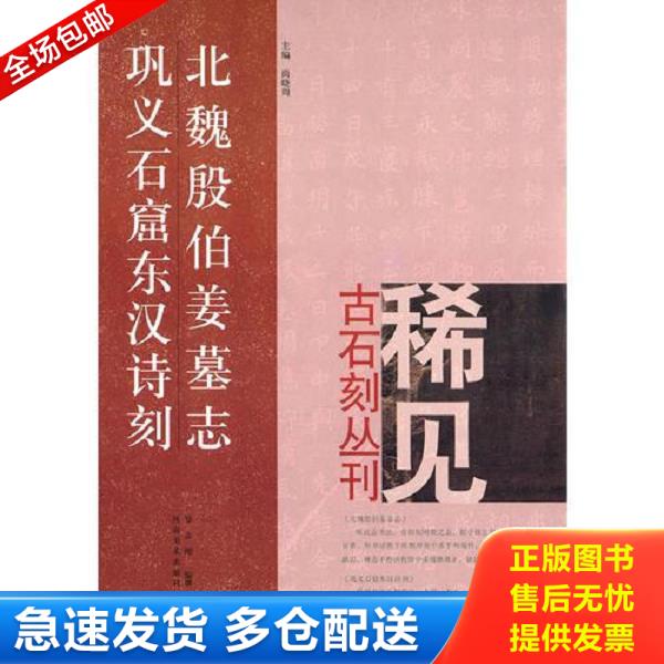 正版库存书 9787540121099 北魏殷伯姜墓志、巩义石窟东汉诗刻 郑志刚　编撰 河南美术出版社