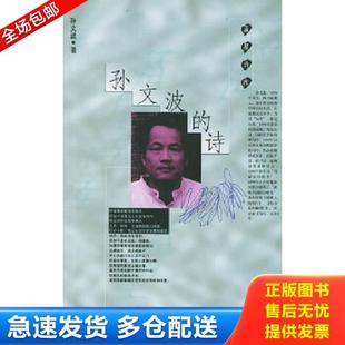 正版库存书9787020034253 孙文波的诗 孙文波著 人民文学出版社