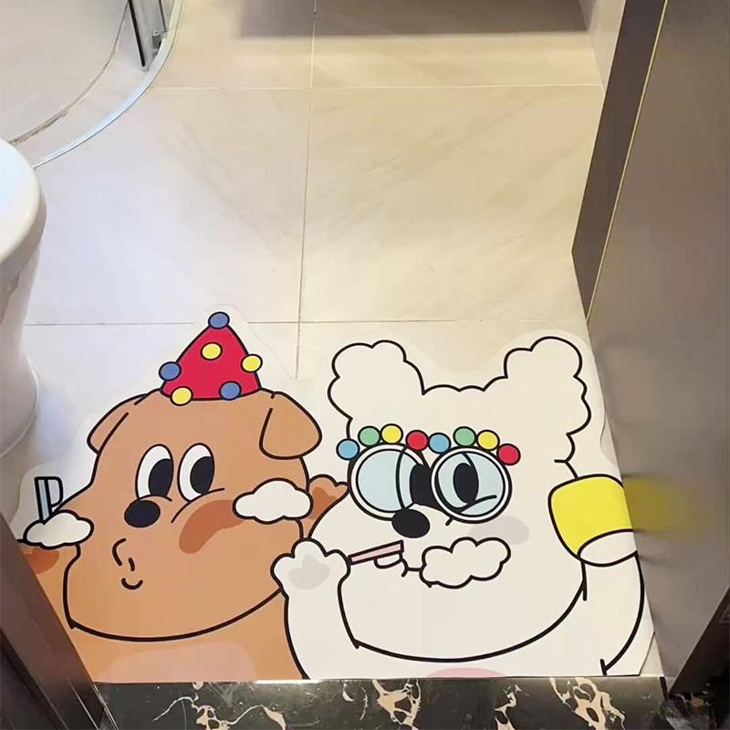 【提升幸福感家居好物】卫生间门口吸水地垫2025新款防潮防湿耐磨