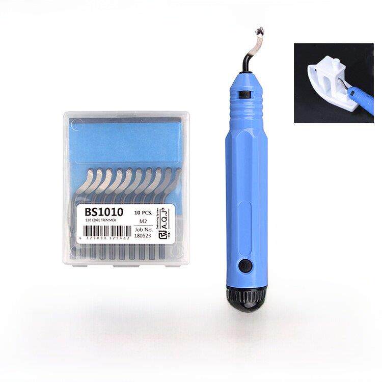 3D打印机配件可拆卸不锈钢去毛刺刮板修剪研磨工具手动内部倒角