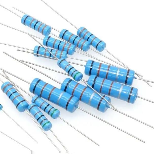 1%色环1/8W1/4W1/2W1W2W3W5W金属膜直插电阻色环电阻
