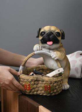 创意玄关收纳摆件家居饰品客厅装饰门口鞋柜上放钥匙乔迁生日礼物