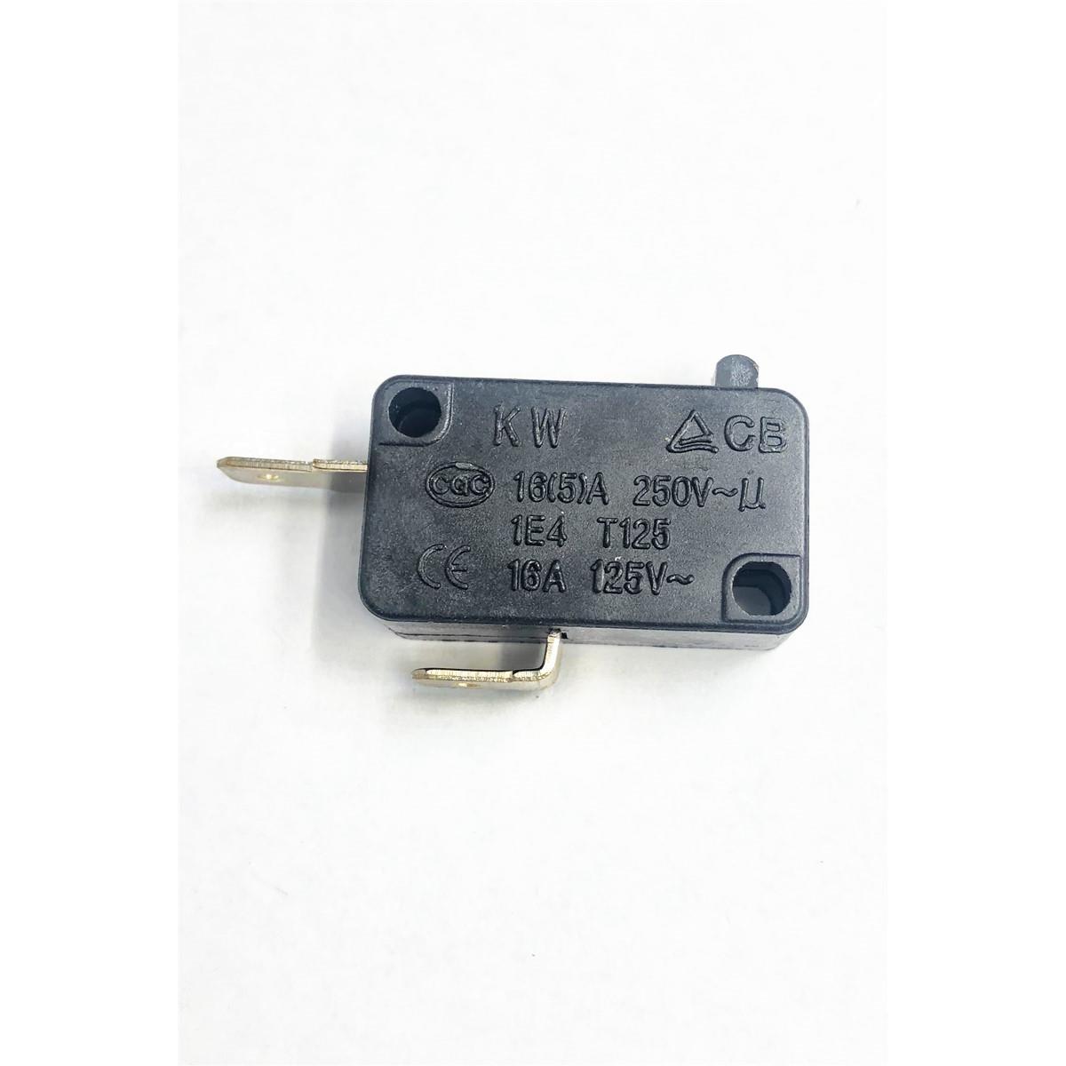 微动开关洗车机开关常闭常开二脚 KW 16（5A）250VAC轻触款镀银点