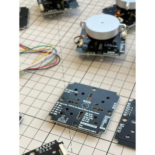MT6701磁编码器 闭环无刷云台电机 simplefoc 14位 i2c spi abz
