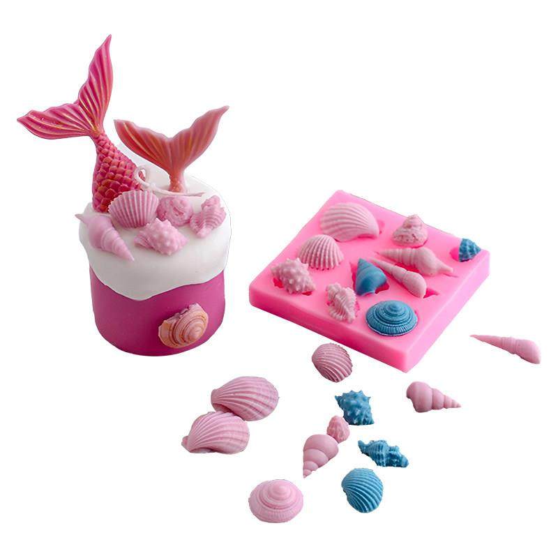 小金龙贝壳模具硅胶海螺巧克力佩斯翻糖生日蛋糕装饰DIY烘焙工具,厨房/烹饪用具,烘焙模具,淘宝优惠券,粉丝福利购,淘宝优惠卷