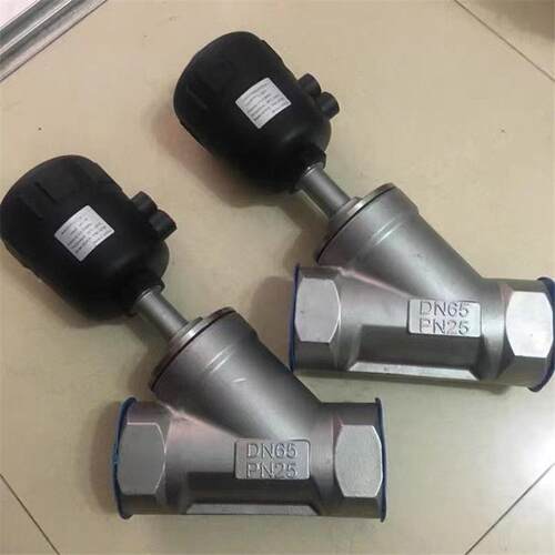 出售内螺纹气动角MAGA-102座阀 1气料头气动丝扣角座阀塑 JZ61F动