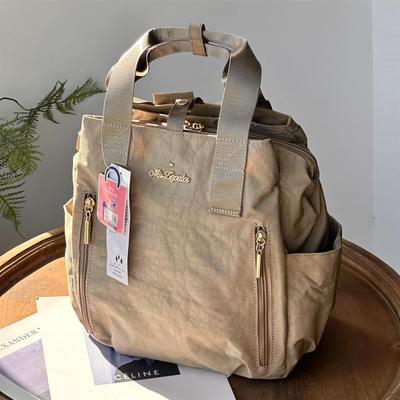 专柜MISZAPATOS轻便休闲背包手提包防水双肩包旅行女包包书包