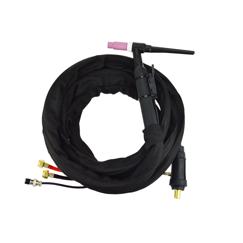 WP-18水冷氩弧焊枪WS-315 400氩弧焊机配件硅胶管快插螺母TIG焊把