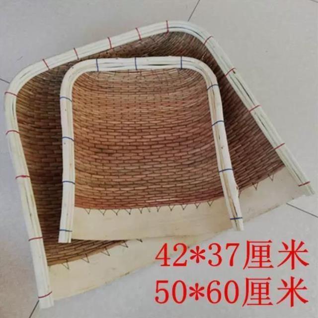 纯手工家用大中小号柳条簸箕 抖米抖粮老式柳条簸箕 家用农用簸箕