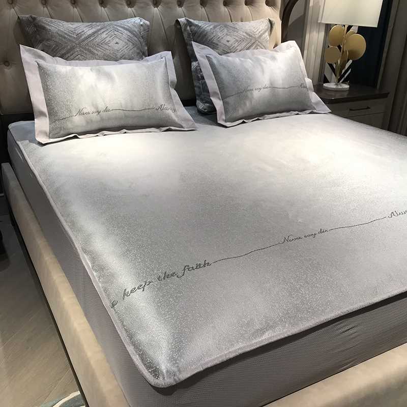 速发季夏凉席笠款可水洗可折叠凉席1.5米.调软席子1空8m