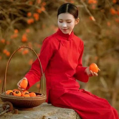 速发九儿演姑服装广场舞红高村粱出小品话剧表演秧歌舞新款