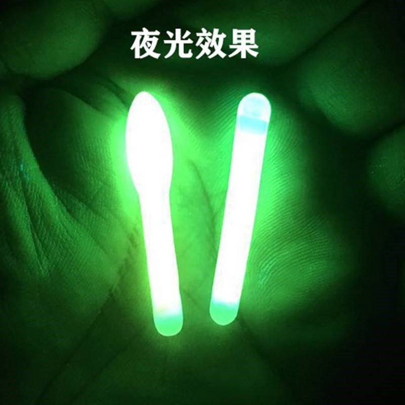 速发钓鱼用夜光棒莹光棒发光鱼漂50支夜光捧光钓漂夜鱼用品