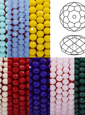 速发1 SFrig/Lot m 4mm 6mm Rodee Cryst Bds Wteel hte