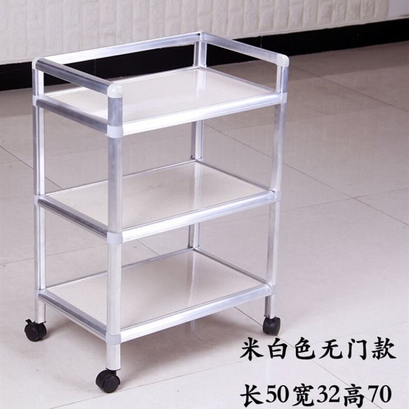 速发置物架带轮小推车院可用推轮厨房手通车多层用向用置物