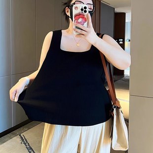 速发针季 百搭多色宽领带U肩内搭背心宽松通勤春织遮肉吊带 新品