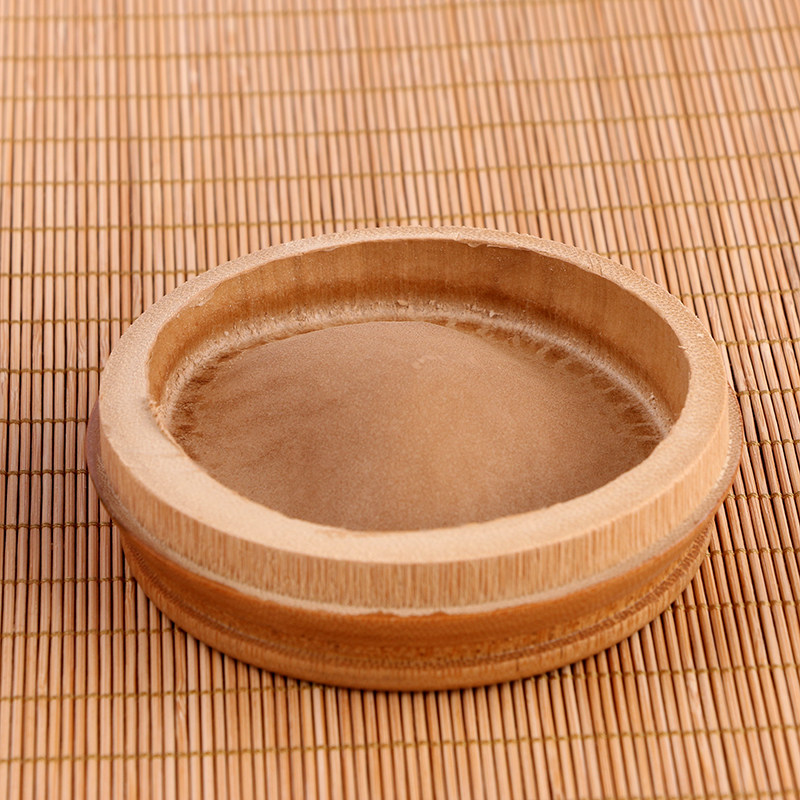 速发茶叶罐竹制筒密封罐竹桶功夫茶具 竹节密封醒茶叶桶 楠竹茶叶