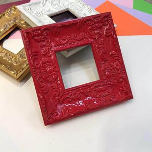 【迎新】圣诞新年红色画框收款码装饰画框摆台带支架