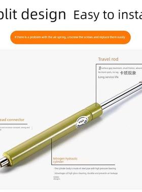 气弹簧床板液压支撑杆双人床架缓冲升降机榻榻米床箱承重气压杆