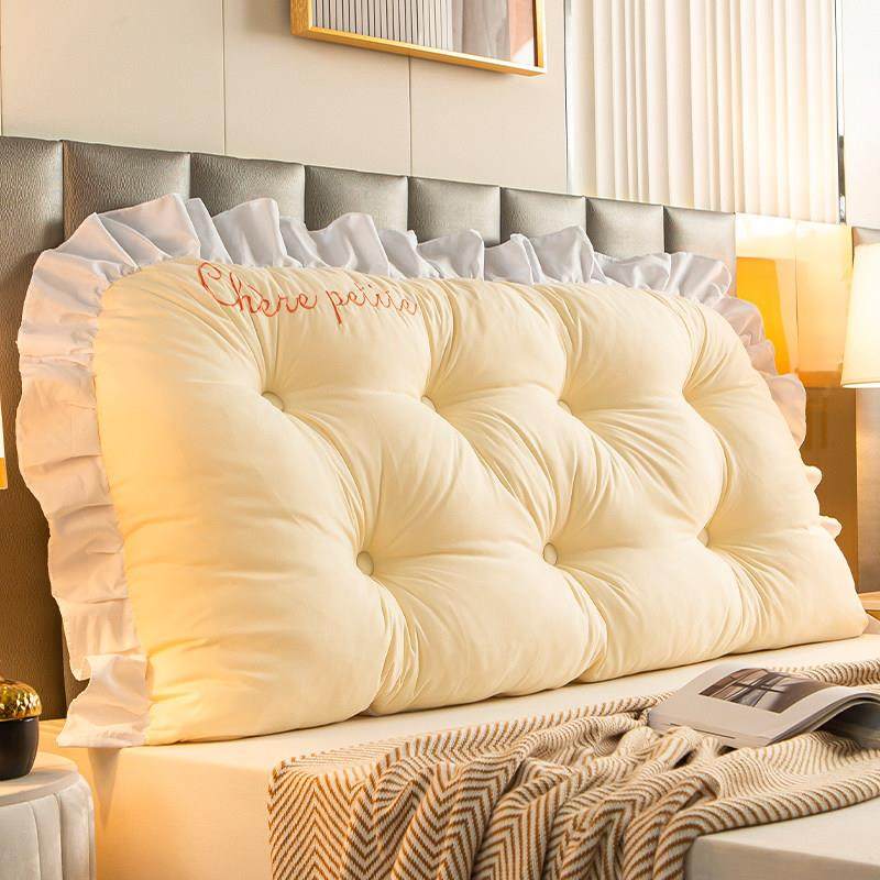 卧室床头靠枕高级感卧室床上护腰靠垫可拆洗床围软包榻榻米靠背,居家布艺,床头靠垫,淘宝优惠券,粉丝福利购,淘宝优惠卷