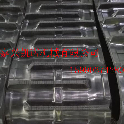 速发高质量收割机履带收割机橡胶履带450x0x56宽齿 400*0*56宽齿