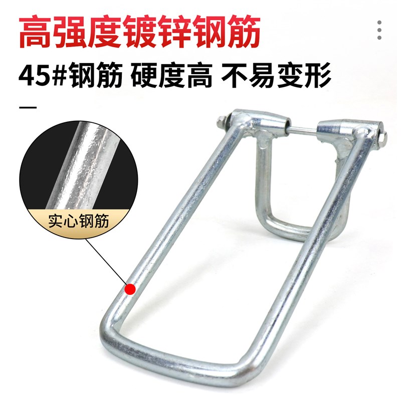 速发电动葫芦吊钩钢筋保险卡双梁起重机防脱钩行车安全卡扣装置